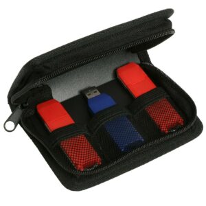 Cumberland USB Drive Wallet Black