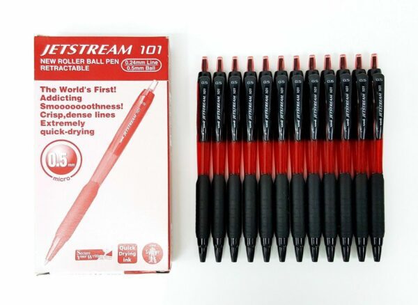 Uniball Jetstream 101 Medium Red 12 Pack