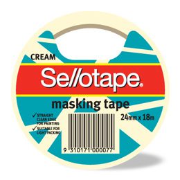 Sellotape Masking Tape 24mm x 18m