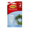 Command 17091CLR Medium Hooks with Clear Strips