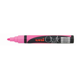 Uni Liquid Chalk Marker Bullet Tip PWE-5M Fluoro Pink