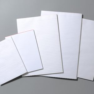 Office Note pads White Ruled A5 Pack 10