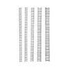 GBC Ibico Wire 34 Loop 6mm Black Pk/100