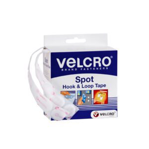 Velcro Brand Hook & Loop Fasteners Strip 20mmX1.8m White