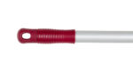 Cleanlink Aluminium Mop Handles 150cm With 25mm Thread Red