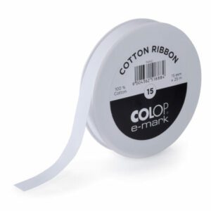 Colop E-Mark Ribbon 15mmX25mm White