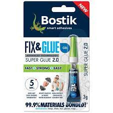 Bostik Fix & Glue Gel 3g