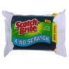 Scotch-Brite No Scratch Scrub Sponge S Wave 4/PK