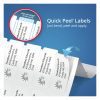 Avery Address Labels With Sure Feed Laser 21UP White Pack 100