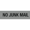 APLI Self Adhesive Signs NO JUNK MAIL PK 1