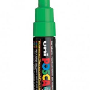 Uni Posca Poster Marker Chisel Shaped 8.0mm PC-8K Green