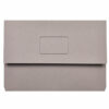 Marbig Slimpick Document Wallet Foolscap Grey Pack Of 50