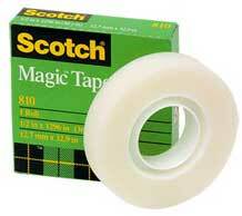 Scotch 810 Magic Invisible Tape 12mm x 33m