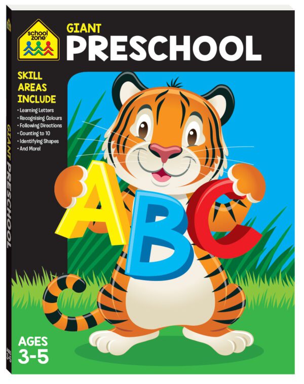 School Zone Giant Workbook Preschool Ages 3-5