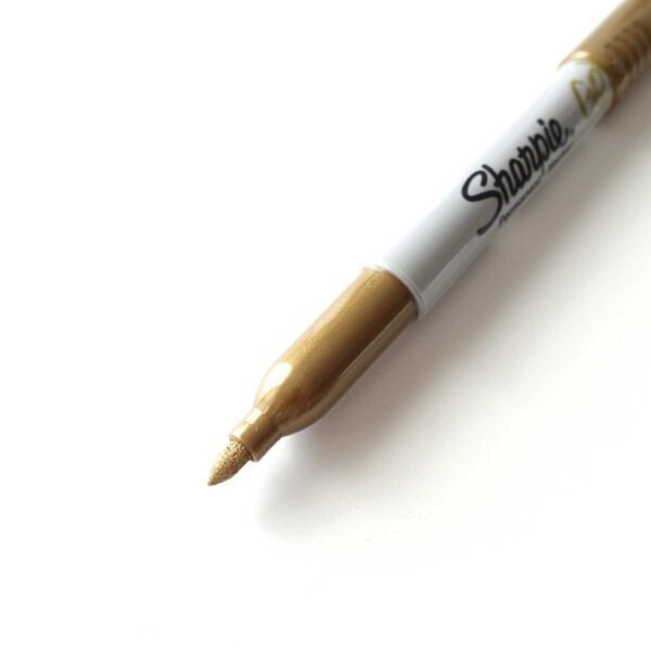 Sharpie Fine Permanent Marker Metallic Gold