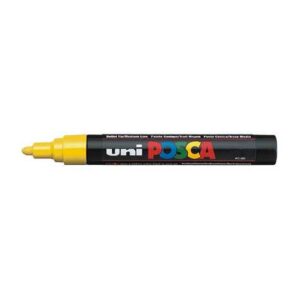 Uni Posca Poster Marker Bullet Tip PC-5M Yellow