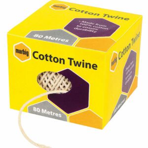 Marbig Cotton Twine 80m Natural