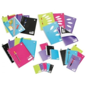 Colourhide 4 Sbuject Notebook 320 Page Assorted
