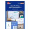 Avery White Parcel Labels ( J8165) 99.1 x 67.7 mm 400/Pack