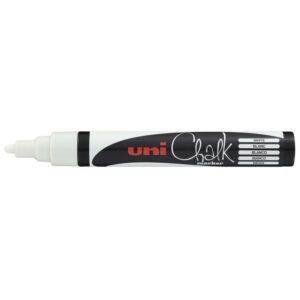Uni Liquid Chalk Marker Bullet Tip PWE-5M White