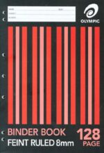 Olympic Binder Book A4 8mm 128 Page