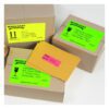 Fluoro Orange High Visibility Shipping Labels Fluoro Orange High Visibility Shipping Labels