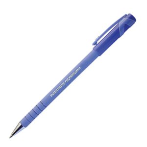 Papermate Flexgrip Fine Ballpoint Pen Cap Blue Pk/12