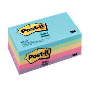 Post-it 655-5UC Assorted Neon Notes 73X123 5Pads/PK