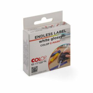 Colop E-Mark Endless Label 14mmX8m Gloss White