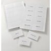 Rexel 90055 Convention Badge Insert Cards for Holders 250 Pack