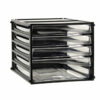 Esselte 49774 Desktop Filling Drawers A4 4D Black