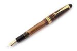 Pilot Custom 823 Fountain Pen Brown Barrel Broad 14K Gold Nib