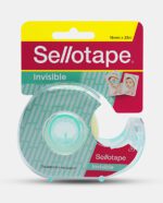 Sellotape Invisible Tape With Dispenser 18mm x 25M Pack 8