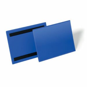 Durable Logistics Magnetic Pouches A5 Landscape 50 Pack Blue