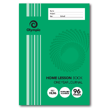 Olympic 142x205 55gsm Home Lesson Book 96 Page