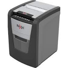 Rexel Optimum Autofeed Shredder 100M Micro Cut front 1