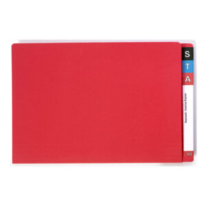 Avery Lateral File Foolscap Red Box/100 45113
