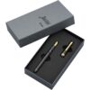 Pilot Justus 95 Fountain Pen Black Strip Barrel 14K Gold Nib Pilot Justus 95 Fountain Pen Black Strip Barrel 14K Gold Nib