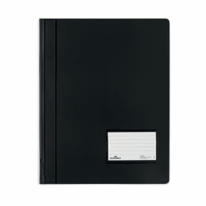 Durable Premium Flat File A4 Extra Wide Transluscent Black