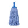 Cleanlink Mop Heads Coloured 400gm Blue