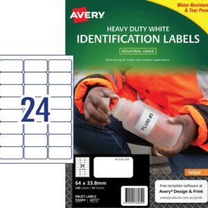 Avery 936069 Durable Heavy Duty Labels 240Labels