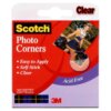 Scotch 006C Photo Corners Clear