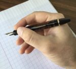 Pilot Custom 823 Fountain Pen Brown Barrel Broad 14K Gold Nib