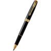 Parker Sonnet Rollerball Pen Black Lacquer With Gold Trim Parker Sonnet Rollerball Pen Black Lacquer With Gold Trim