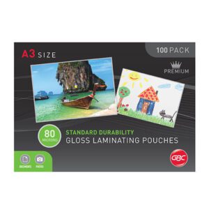 GBC Creative Laminating Pouch A3 80 Micron PK100