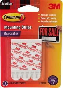 3M 17021 Command Medium Mounting Strips