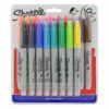 Sharpie Permanent Markers Fine Point Assorted Colors 18 Pack