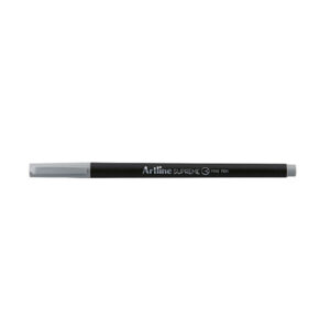 Artline Supreme Fineliner Pen 0.4mm Pastel Grey Pack 12