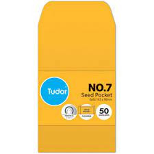 Tudor No. 7 Press Seal Pocket Envelope Pack of 50