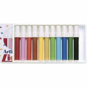 Artline 300 Liquid Crayons Colouring Marker Assorted 12 Pack